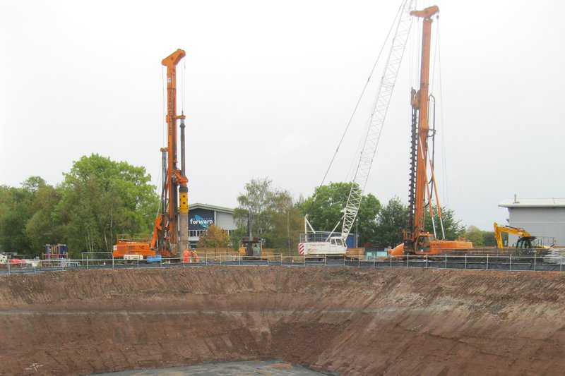 Mercia Energy from Waste - Secant Pile Wall Installation