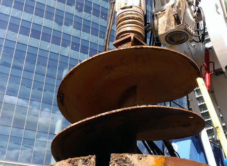 Aldgate Place - Rotary Bored Bearing Piles