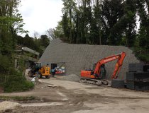 Guildford - Soil Nail Wall with Stone Baskets