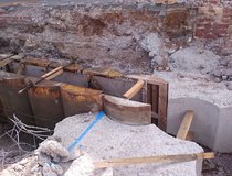 Hammersmith - Scalloped Guide Wall Construction