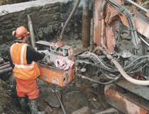 Horsfall Tunnel - Micropile Wall