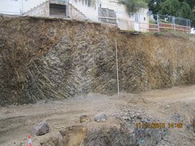 Rock Slope, Jersey - Excavated Face